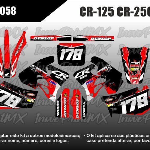 Honda CR-125 CR-250 95 - 97