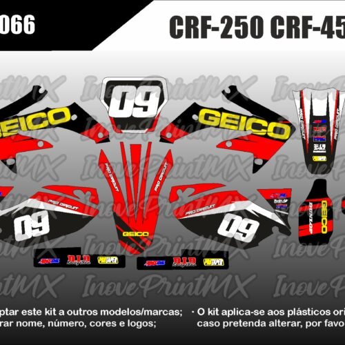 Honda CRF-250 CRF-450 04 - 09