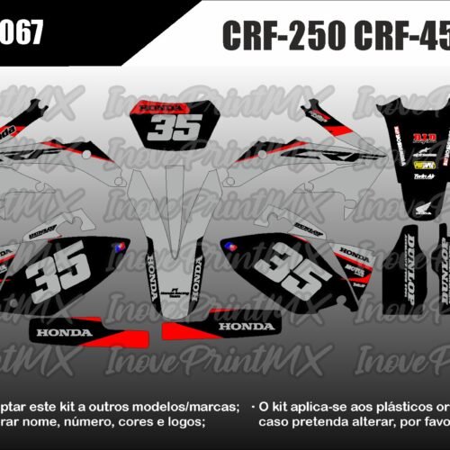 Honda CRF-250 CRF-450 04 - 09