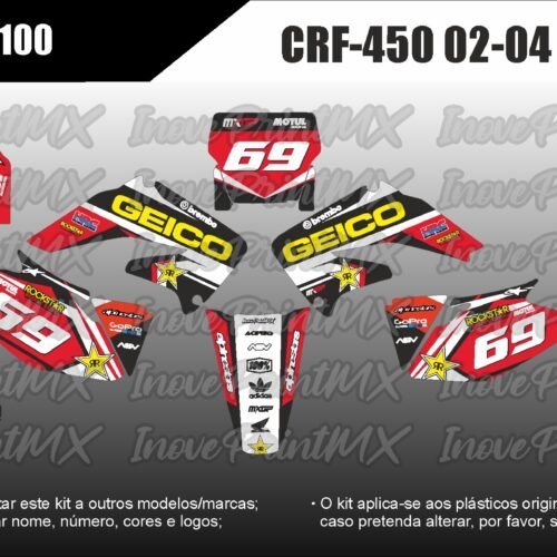 Honda CRF-450 02 - 04