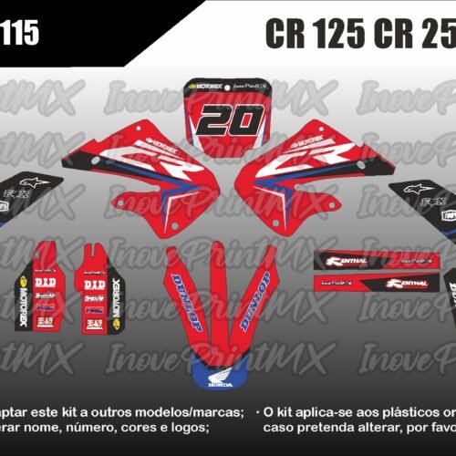 Honda CR-125 CR-250 97 - 99