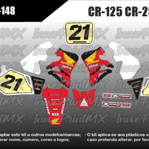 Honda CR-125 CR-250 97 - 99