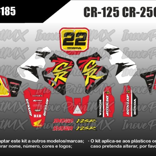 Honda CR-125 CR-250 95 - 97