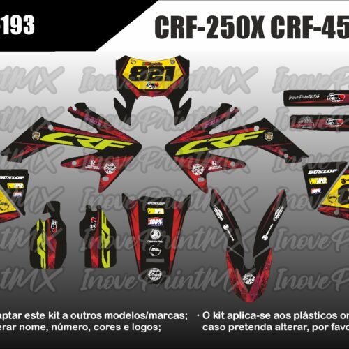 Honda CRF-250X CRF-450X 04 - 16