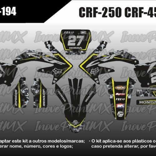 Honda CRF-250 CRF-450 04 - 09