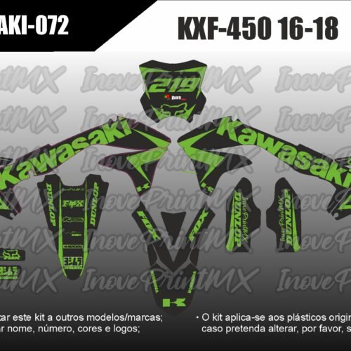 Kawasaki KXF-450 16 - 18