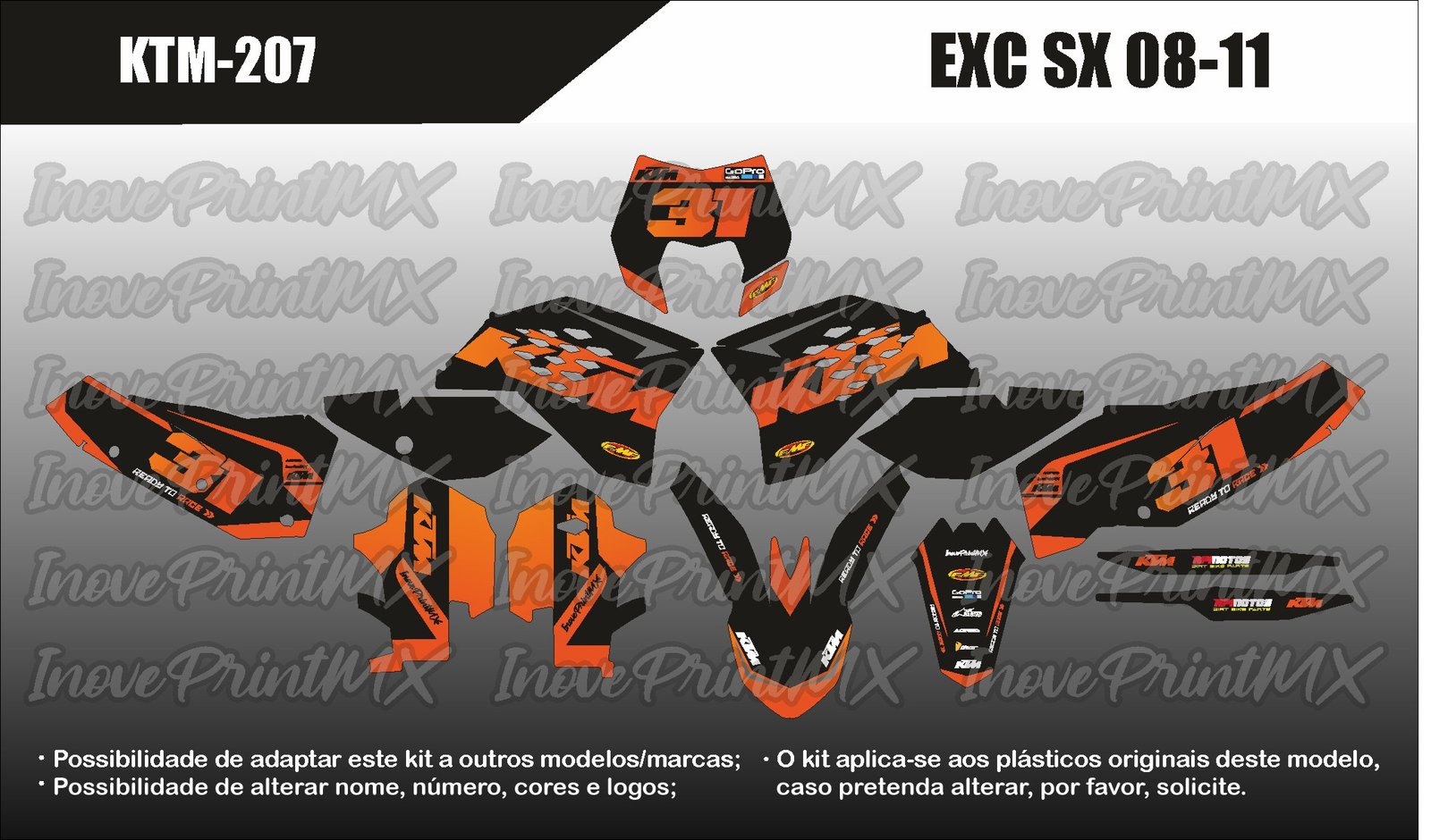KTM EXC SX 08 - 11