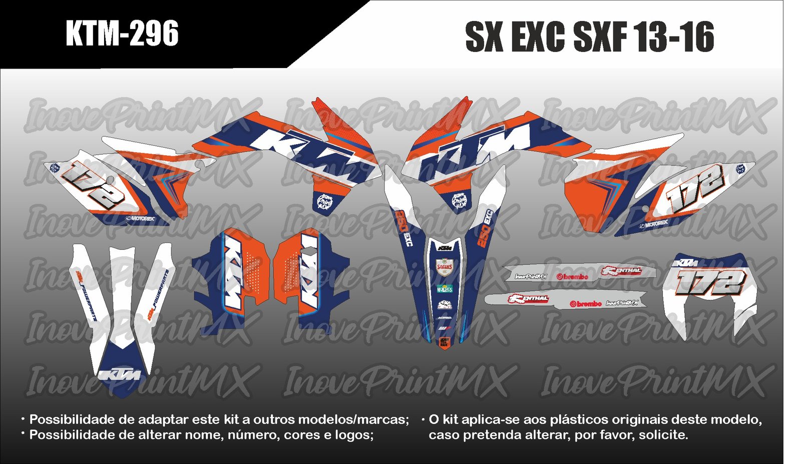 KTM EXC EXC-F SX SX-F 13 - 16