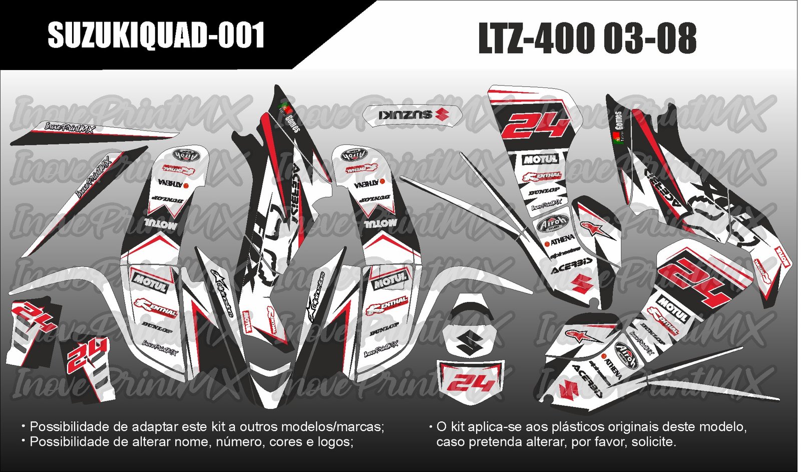 Quadriciclos LTZ-400 03 - 08