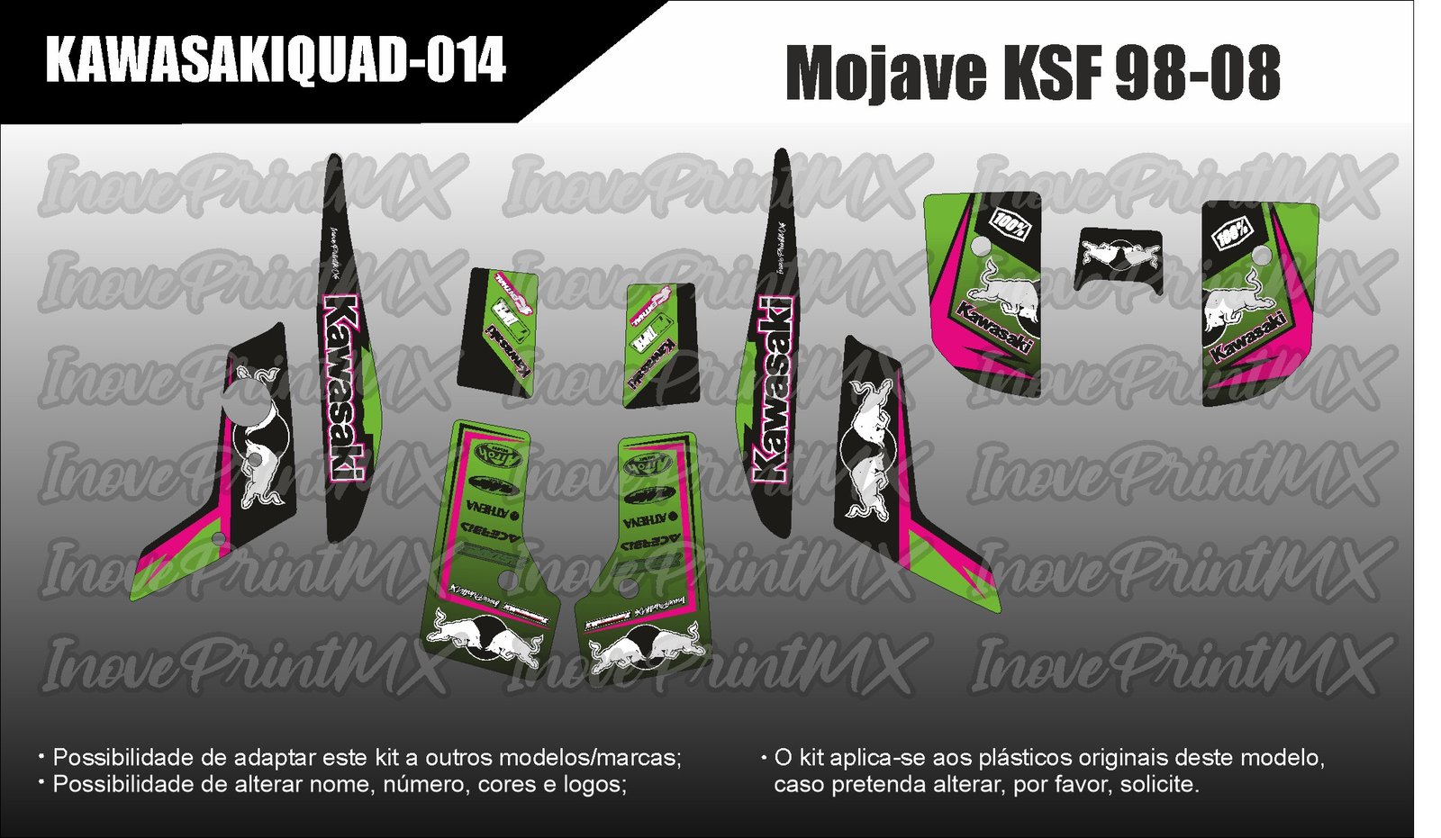 Quadriciclos MOJAVE-KSF 98 - 08