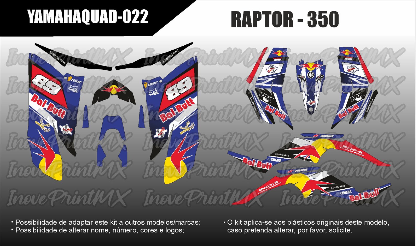 Quadriciclos RAPTOR-350