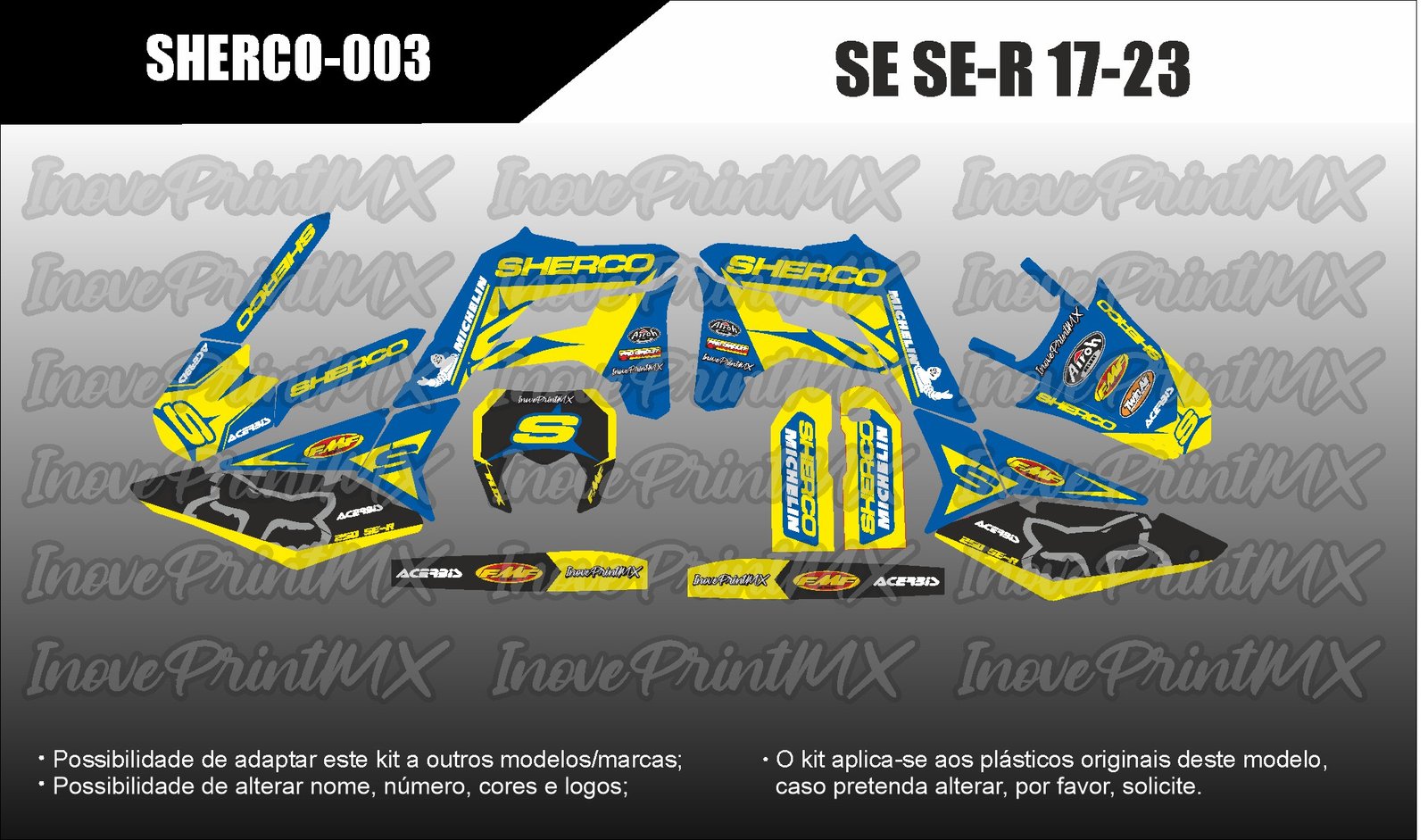 Sherco SE SE-R SE-F 17 - 23