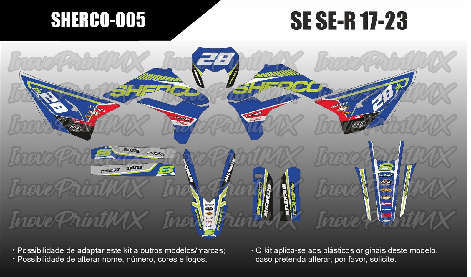 Sherco SE SE-R SE-F 17 - 23