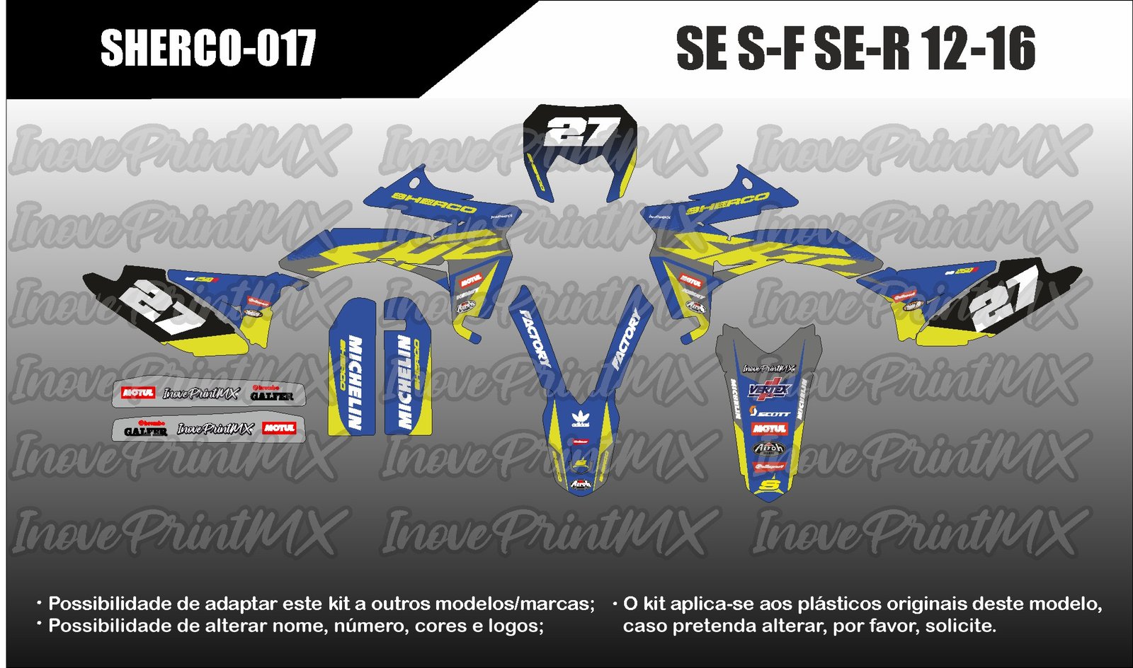 Sherco SE SE-R SE-F 12 - 16