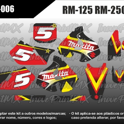 Suzuki RM-125 RM-250 99 - 01