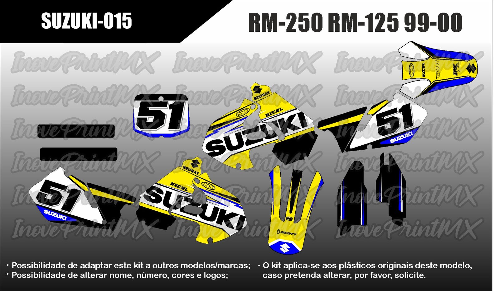 Suzuki RM-125 RM-250 99 - 0,