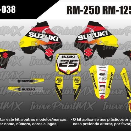 Suzuki RM-125 RM-250 96 - 98