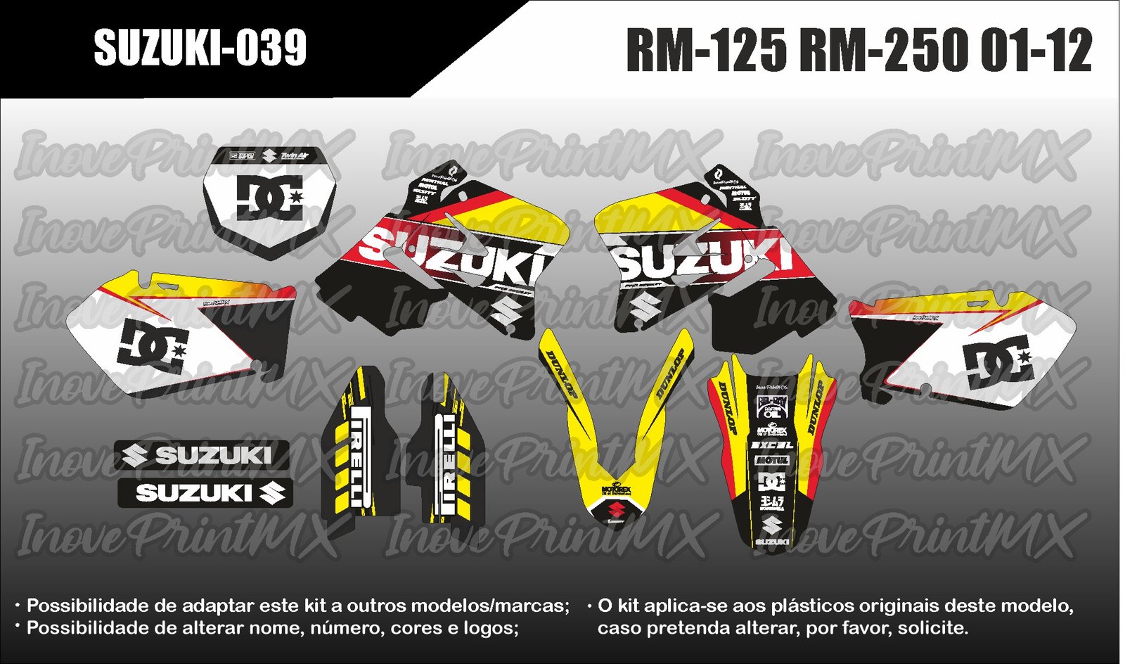 Suzuki RM-125 RM-250 01 - 12