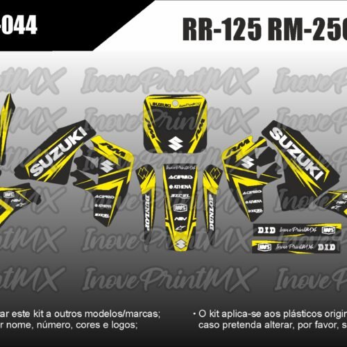 Suzuki RM-125 RM-250 89 - 92