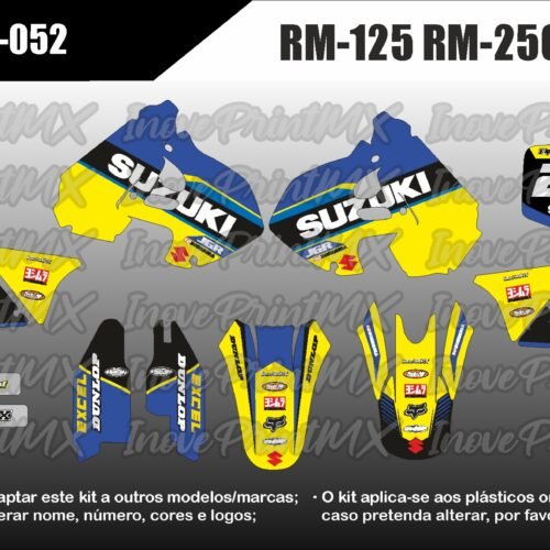 Suzuki RM-125 RM-250 99 - 01