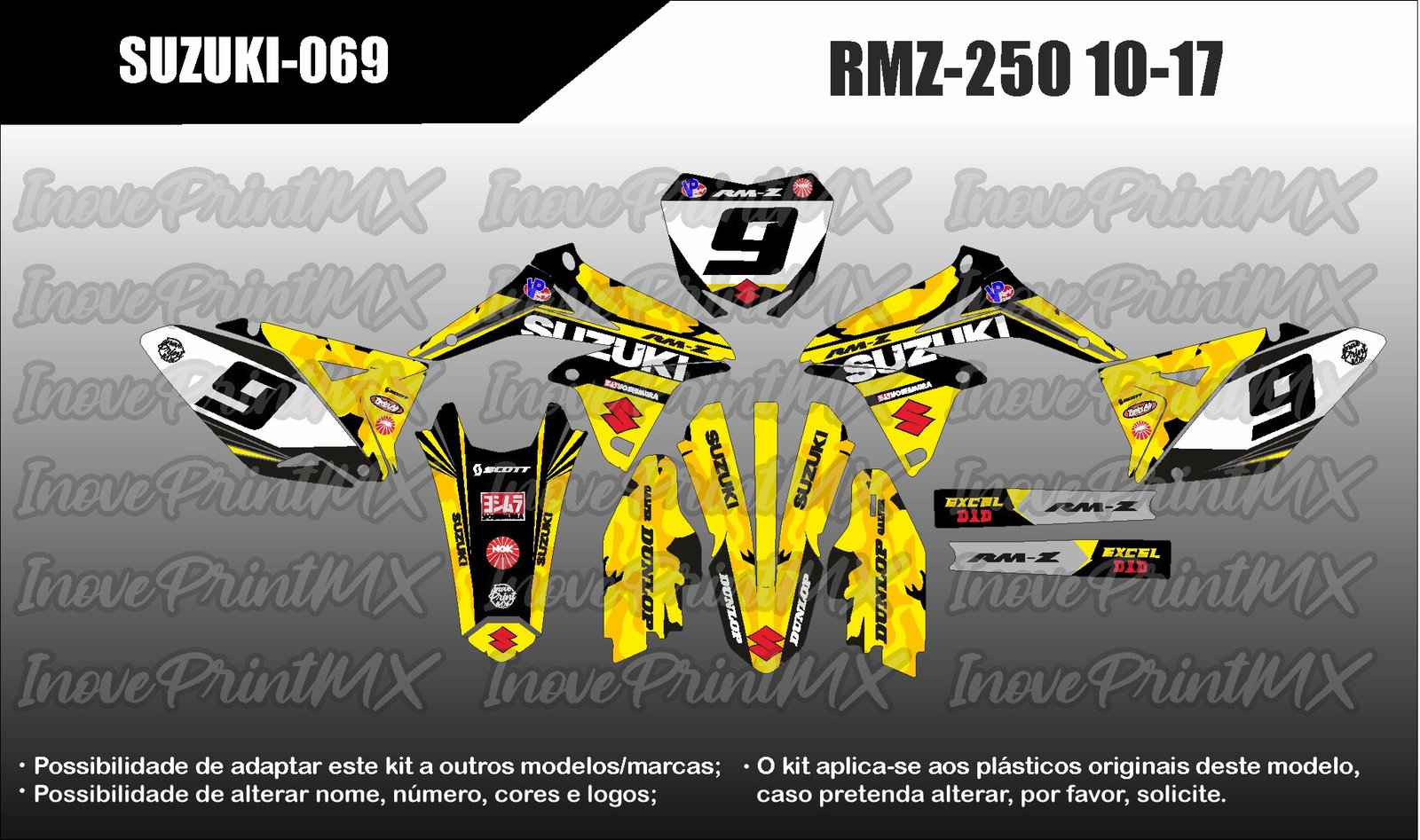 Suzuki RMZ-250 10 - 17