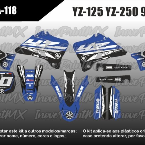 Yamaha YZ-125 YZ-250 96 - 01