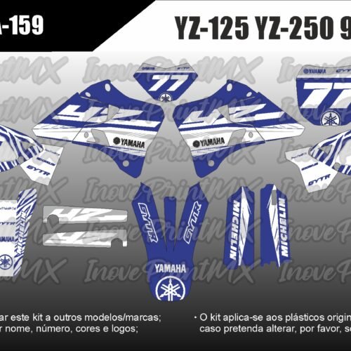 Yamaha YZ-125 YZ-250 96 - 01