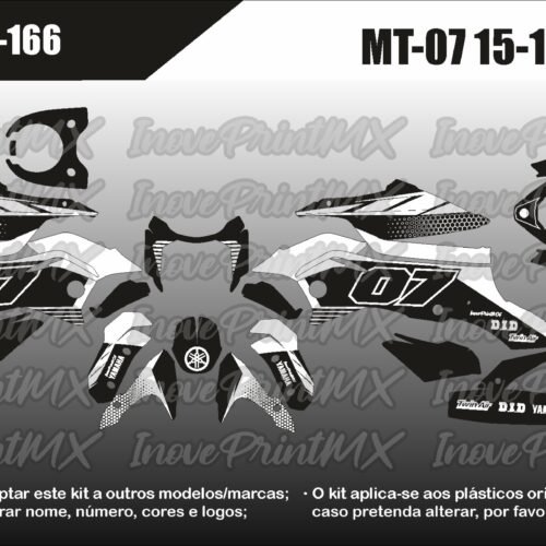 Yamaha MT-07 15 - 17