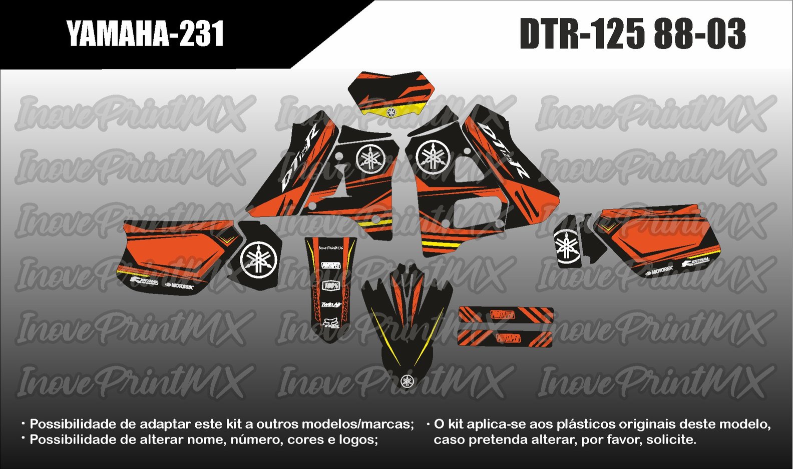 Yamaha DTR-125 88 - 03