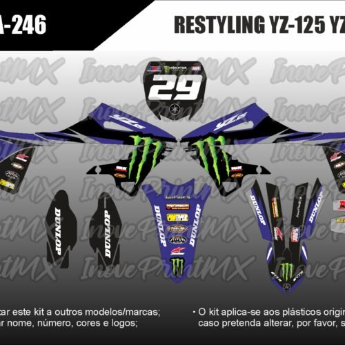 Yamaha YZ-125-Restyle YZ-250-Restyle YZ-125 YZ-250  02 - 24